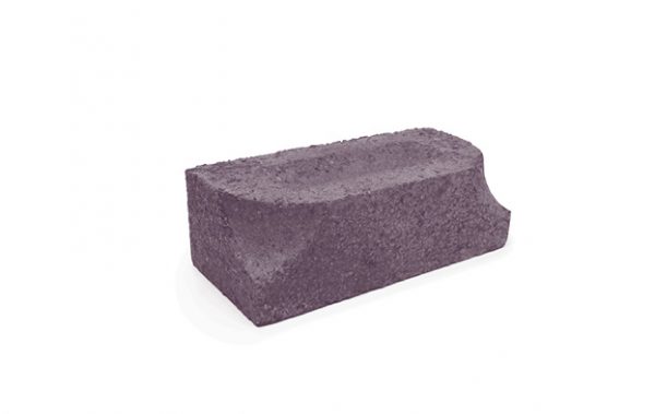 Shaped brick - Bullnose double stop