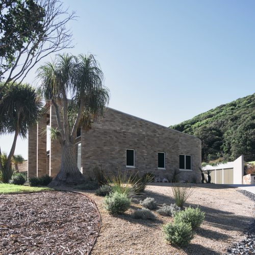 Lincoln McKinlay Grey bricks, rear end of Saddle House
