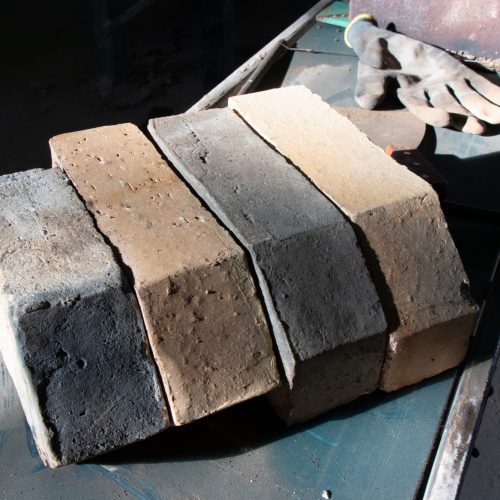 Hand made bricks